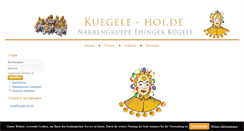 Desktop Screenshot of kuegele-hoi.de