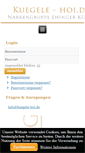 Mobile Screenshot of kuegele-hoi.de